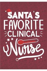 Santa's Favorite Clinical Nurse