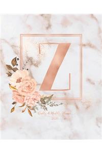 Weekly & Monthly Planner 2020 Z