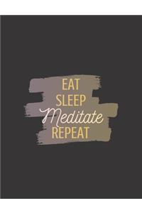 Eat Sleep Meditate Repeat