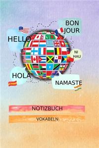 Notizbuch Vokabeln