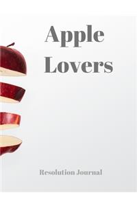 Apple Lovers Resolution Journal