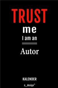 Kalender für Autoren / Autor / Autorin