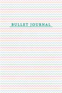 Bullet Journal: Awesome Designer Bullet Journal - 120-Page 1/4 Inch Dot Grid Trendy Pattern Notebook - 6 X 9 Perfect Bound Paperback