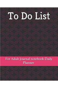To Do List