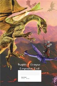 Knights and Dragons Composition Book