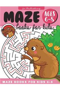 Maze Books for Kids 6-8