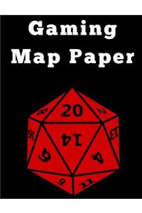Gaming Map Paper