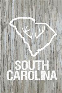 South Carolina: Blank Lined Journal for anyone that loves South Carolina, nature, the outdoors, and hunting!