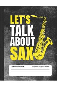 Let's Talk about Sax