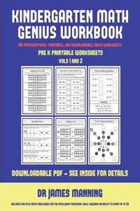 Pre K Printable Worksheets (Kindergarten Math Genius)