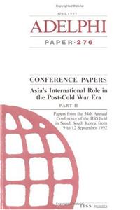 Asia International Role in the Post Cold War Era