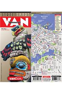 Streetsmart Vancouver Map by Vandam