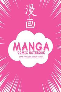 Manga Comic Notebook
