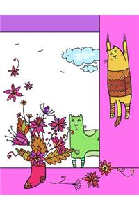 My Big Fat Journal Notebook For Cat Lovers Cats Being Cats 3