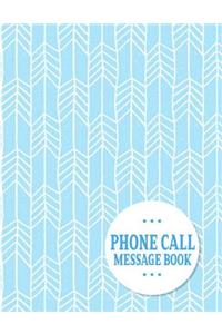 Phone Call Message Book