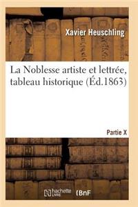 La Noblesse Artiste Et Lettrée