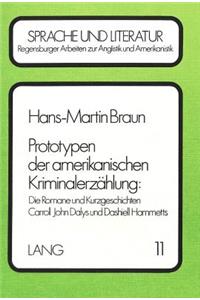 Prototypen Der Amerikanischen Kriminalerzaehlung