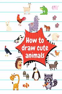 How to draw cute animals