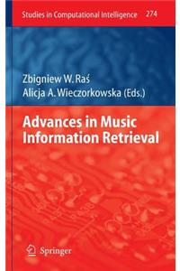 Advances in Music Information Retrieval