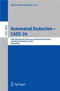 Automated Deduction -- Cade-24