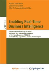 Enabling Real-Time Business Intelligence