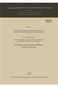 Die Sozialen Und Ökonomischen Verhältnisse in Einem Iranischen Dorf