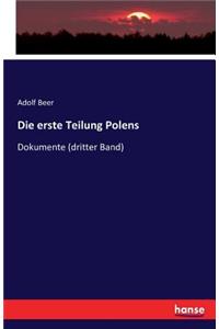 erste Teilung Polens