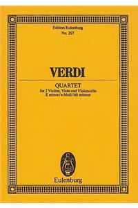 Verdi: Quartet
