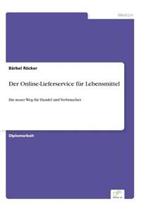 Online-Lieferservice für Lebensmittel