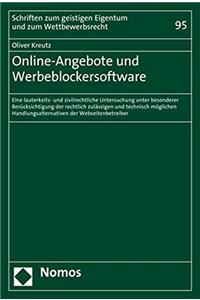 Online-Angebote Und Werbeblockersoftware