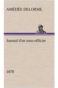 Journal d'un sous-officier, 1870