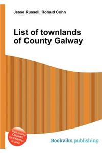 List of Townlands of County Galway