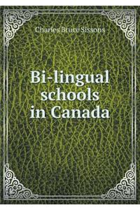Bi-Lingual Schools in Canada