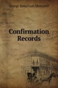 Confirmation Records