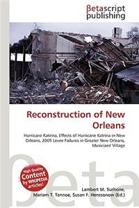 Reconstruction of New Orleans
