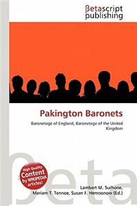 Pakington Baronets