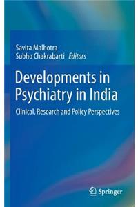 Developments in Psychiatry in India