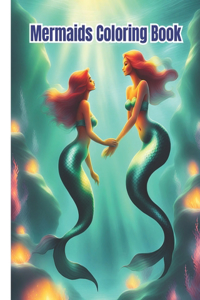 Mermaids Coloring Book