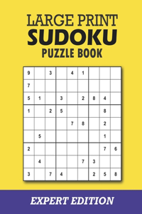 Large Print Sudoku Expert Edition