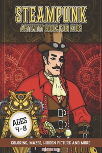 Steampunk Activity Book for Kids