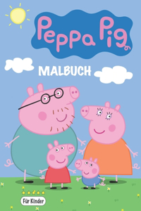 Peppa Pig Malbuch für Kinder