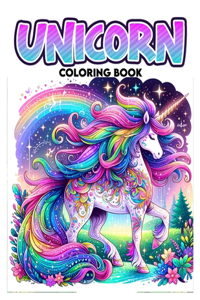 Unicorn coloring book