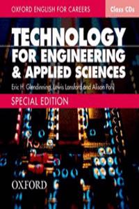 Oxford English for Careers Technology for Engineering and Applied Sciences: Class Audio CD