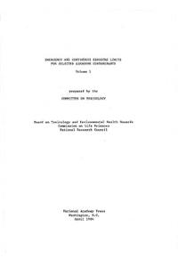 Emergency and Continuous Exposure Limits for Selected Airborne Contaminants