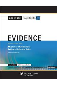 Evidence: Keyed to Courses Using Mueller and Kirkpatrick's Evidence Under the Rules