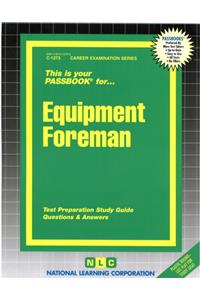 Equipment Foreman