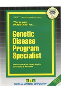 Genetic Disease Program Specialist