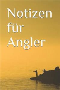 Notizen für Angler