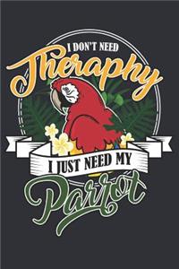 I don't need Therapy I just need my Parrot