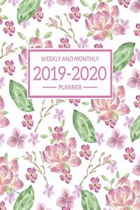 2019-2020 Planner Weekly And Monthly